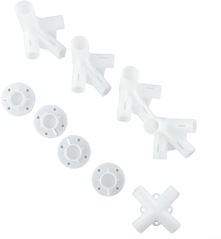 9X Verbindungs-Set für 3x3m Pavillon Zelt inkl. Eck- und Dachteile für einfache Montage