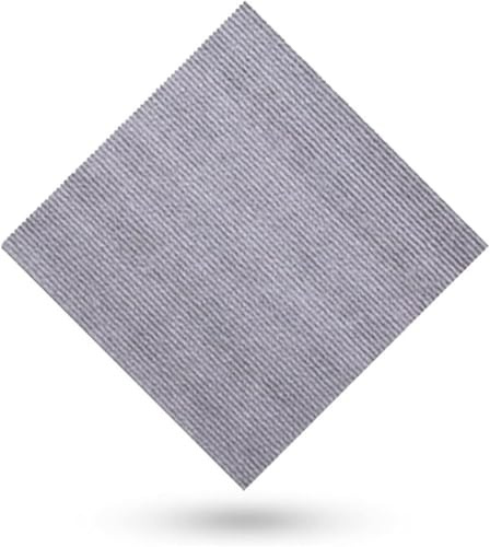 ZMQU Losetas de Alfombra cuadradas Autoadhesivas for Suelo, fáciles de Instalar, for Bricolaje, for decoración del hogar (marrón, 30 Unidades)(Light Gray,20pcs)