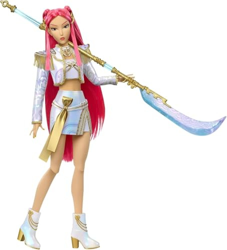 K-pop D-emon H-unter Puppe Spielzeug Figuren - Rumi, Mira & Zoey as Demon Figure, Detailed Female Hunter Collectible Figures, Official Merchandise for Fans (C)