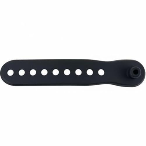pistro Cinghia di ricambio per snowboard resistente, compatibile con la maggior parte degli attacchi, fibbia in nylon resistente e plastica per attrezzatura da sci e snowboard, cinghia con foro