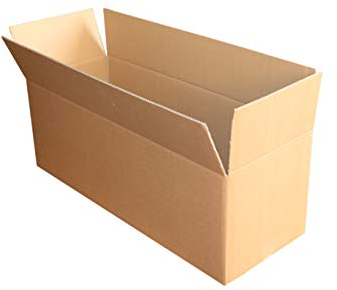 2 St. Faltkarton 1000x300x400 2-wellig braun 2.40 BC-Welle Versandverpackung 100x30x40 Umzugs Bücherkartons