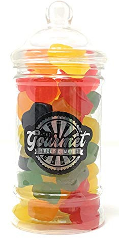 Wine Gums Victorian Gift Jar by The Gourmet Sweet Company