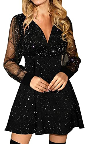 Robe Femme Chic Et Elegant De Soiree Annee 20 Soirée Courte Noir Paillette Tenue Année a Paillettes Longue Vintage Qui Cache Le Ventre Elegante Fete Costume Sexy Hiver Charleston Grande Taille Années