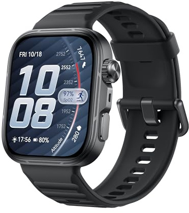 HUAWEI WATCH FIT 5 Pro Smartwatch, GPS, ECG, Display FullView 1,92'' e Vetro Zaffiro, Pagamento NFC, Modalità Sport Outdoor, Monitoraggio della Salute, Batteria a Lunga Durata, Android & iOS, Nero