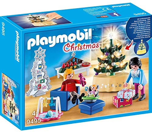 Playmobil - 9495 - Famille et Salon de Noël