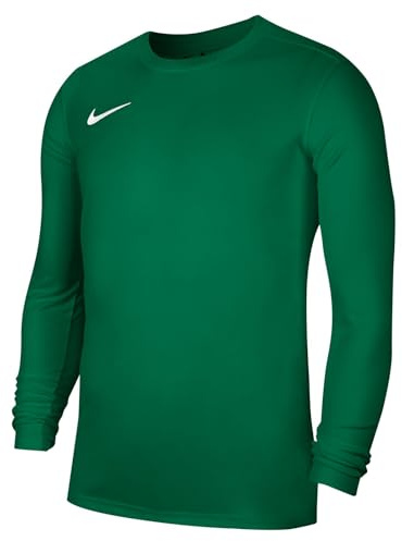 Nike Maglie da Calcio Unisex Bambino Long Sleeve Top Nk DF Park VII, Pine Verde, Bianco, BV6740-302, S