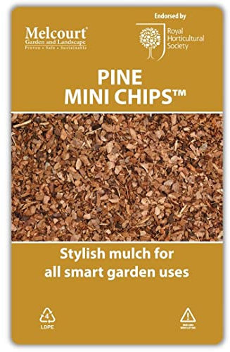 Melcourt Pine Mini Chip Decorative Bark | 2 Pack | 60L Bags