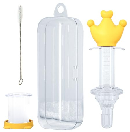 Seringue de médecine pour bébé,Seringue de médecine pour bébé - Distributeur mignon de mangeoires pour bébés - Sucette médicale, ustensiles d'alimentation pour bébé pour médicaments liquides