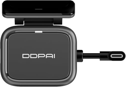 DDPAI Radar KI-Bewegungserkennung, Automatische Aufzeichnung beim Aufwachen, Nur für Dashcam N5 Dual, 72h Parkmodus mit Hardwire Kit Enthalten