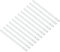 QUARKZMAN Guide Scorrevoli per Cassetti, 12pz 300mm - Guide Scorrevoli in Plastica Guide Montate Lati Scanalature per Cassetti Armadi Tavolini Notte Comodini(Bianco)