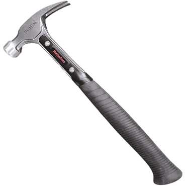 Carpenter's Hammer 740g from Hultafors I Designed for Optimum Power Transmission I Professional Steel Hammer with Vibration-Damping Urethane Insert I Forged from one Piece I 820220