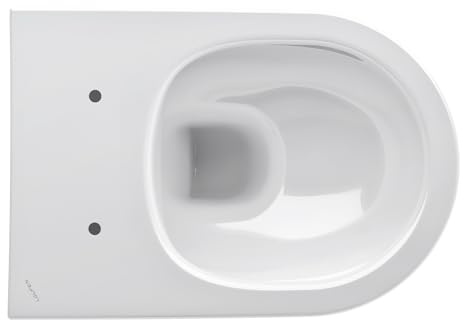 LAUFEN PRO Wand-Tiefspül-WC, spülrandlos, 360x530mm, verdeckte Befestigung, H8209660000001, Farbe: Weiß