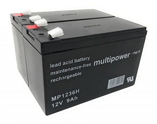 Powery Batería de Gel para SAI APC Smart-UPS 750 9Ah 12V