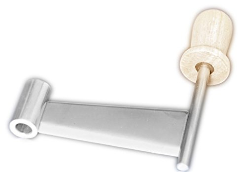 ERSATZKURBEL/MESSER/SCHABER FÜR KÄSEHOBEL GIROLLE TETE DE MOINE Innen-Ø 8 mm