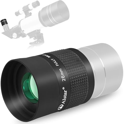 Alstar 2 Kellner FMC 55-Grad-Okular – 26mm – Weitfeld-Okulare mit bequemer Sichtposition