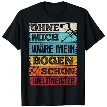 Bogenschütze Bogenschießen Bogensport Geschenk T-Shirt