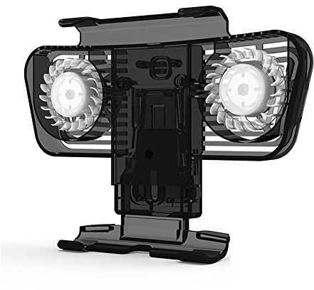 Generic Steam Deck/Switch/Switch OLED Cooling Fan Holder Stand with Kickstand, Anti-Slip, Adjustable, Foldable, External Base Stand Replacement Dock