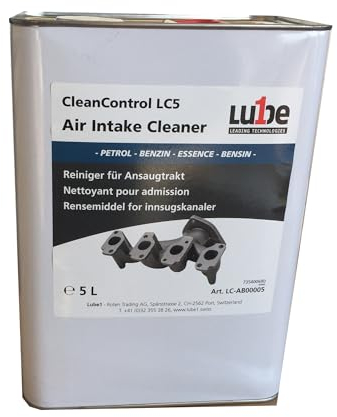 Lube1 CC Ansaugtrakt Reiniger für Benziner 5L I Motorreiniger zur Reinigung des Ansaugtraktes I Nutzbar mit Lube1 CleanControl LC5 Motorreinigungsgerät