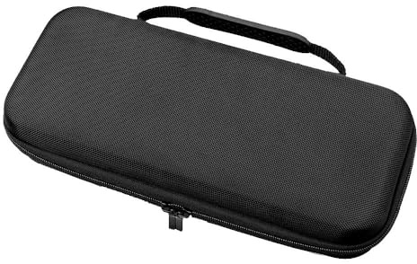 Buziba Storage Bag for PS5 PlayStation Portal Handheld Game Console Hard Shell Travel Carry Case Portable Protective Handbag for Console and Accessories