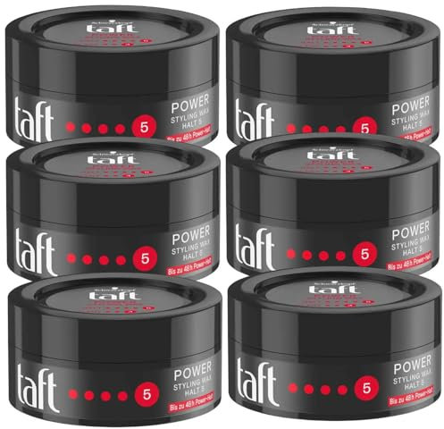 Schwarzkopf Taft Power Stylingwachs - Hold 5-6er Pack (6x 75ml)