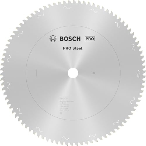 Bosch 1x PRO Steel Sägeblatt Circular Saw Blade, 355 x 2,2 x 25,4 mm, T90 | für Stahl, Ø 355 mm, Professional Zubehör kabelgebundene Metallkreissäge
