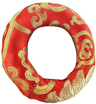 CIMAXIC Klangschale Unterlage Klangschalenhalter Chime Balmy Mallet Kissen Für Klangschale Chakra Trommel Yoga Klangschale Gebetsschalen Klangschalenkissen Xylophon Baumwolle