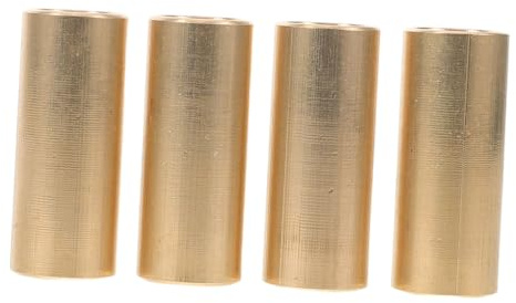 Alipis 4pièces Kit De Bagues De Ressort à Lames Pour Remorque Laiton Bagues De Manille Absorbant Les Chocs Remplacement Pour Ressorts à Double Œillet
