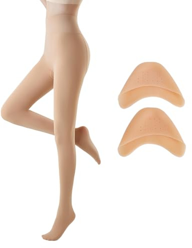Collant Danza Donna Collant Coprente Donna Collant Senza Piede 120D – Collant Balletto Donna Collant Danza Senza Piede Collant Balletto Senza Piede Elastico 4-Way Stretch Per Danza Balletto XXL