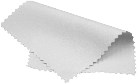 Jewelry Buffing Cloth Silver Cleaning Shining Cloth | Double-sided Soft Jewelry Cleaning Cloth for Gold, Silver, Platinum, Jewels, Stainless Steel