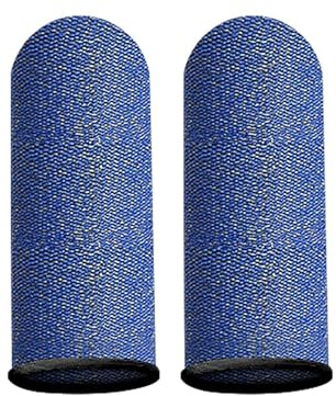 Mobilspel Finger Sleeve, Finger Sleeves for Game - 2ST Kolfiber Anti | Svett Sleeves | Bekväma Game för förbättrad beröringskänslighet och fingerkänslighet
