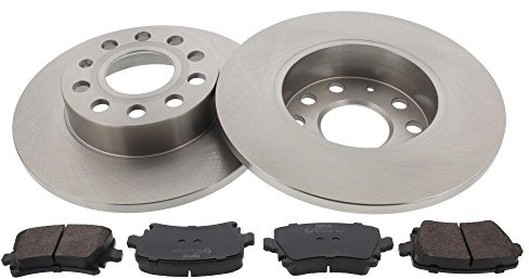 Mapco 47837 Bremsensatz Bremsscheiben mit Bremsbeläge Hinterachse