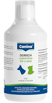Canina Medizinal Dorschlebertran, 1er Pack (1 x 500 ml)