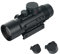 ToopMount Lunette de visée Tactique 4x33mm Tri Rail illuminé Fusil entièrement recouvert d'un réticule Rouge et Vert 1/4 MOA Scope with Weaver Rails