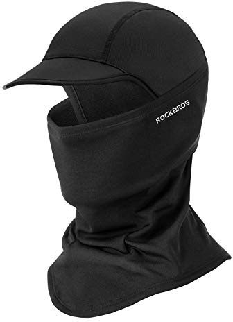 ROCKBROS Balaclava Höst Vinter Män Kvinnor för utomhussport Cykel Motorcykel Snowboard Ski Cykling Balaclava Reflekterande vindtätt Anti-damm Andas En storlek