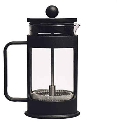 French Press Kaffeebereiter, Kaffeekanne Mit Edelstahlfilter, Hitzebeständiger Verdickter Borosilikatglas Handfilter Kaffeepresse Teebereiter, Perfekt Für Kaffeeliebhaber Geschenke Morgenkaffee