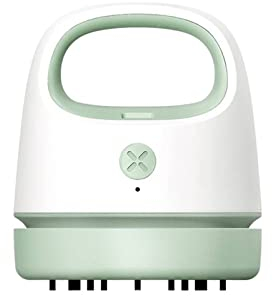 WAGNUS Robot Mop Aspirapolvere Tavolo Robot Pulizia Spazzatrice Portatile Wireless per (Colore: Green)