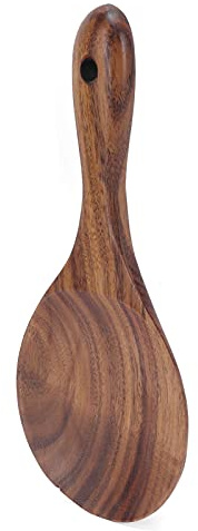 Rice Paddle Wooden, Shamoji Inomata Rice Tableware Home Kitchen Accessory Spoon Paddle Flatware Serving Spoon Scoop Cookware