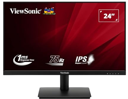 ViewSonic VA VA240-H-2 computer monitor 60.5 cm (23.8) 1920 x 1080 pixels Full HD LED Black
