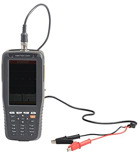 Probador de cables de red, Cable de comunicación de alimentación Probador de fallas del cable Probador de longitud de longitud de desconexión Longitud mixta Cortocircuito
