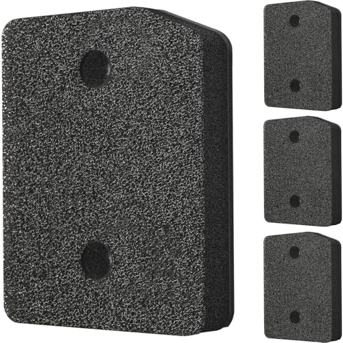 Jyvex Miele Trockner Filter 4 Stück (21x16x3cm) | Filterpad Fusseln Filter Schaum Filterschwamm Kompatibel Mit Miele T1 Trockner Filter & Miele Duftflakon für Trockner