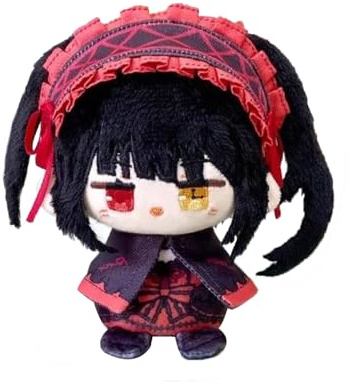 Gooyeh Tokisaki Kurumi Pendentif en peluche Himekawa Yoshino Anime doux en coton PP rembourré coussin sac porte-clés décoration objets de collection 12 cm