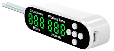 Flaroey Regadera Automática para Plantas en Interiores, de Riego para Plantas, Capaz de Regar Macetas Simultáneamente, Pantalla de Visualización