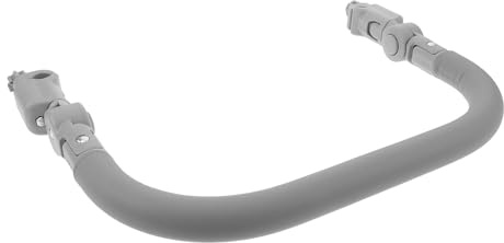 GRADENEVE Accoudoir D'extension pour Poussette Protection Garde-corps, Matériau Pu et Fer, Résistant Saleté, pour Promenades en Extérieur