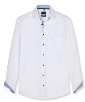Olymp herr Level Five T-shirt T-tröja | T-shirt, fåll, kroppspassform, 94 % bomull/6 % elastan