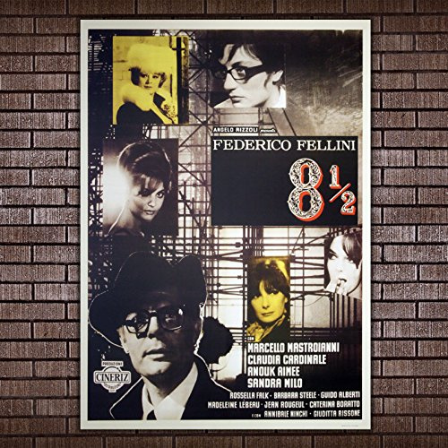 GoPoster Kino Federico Fellini Otto E Half - 70 x 100 cm