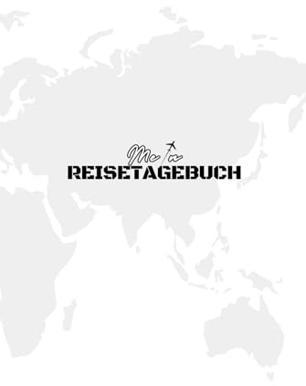 Mein Reisetagebuch: Mache deine Reise unvergesslich [Black/White Edition]