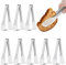 8 Stück Küchenzange Edelstahl Set, 7 Zoll Zange Küche, Gebäckzange & Zuckerzange, Rutschfest Servierzange, Eiszange & Eiswürfelzange, Salatzange für Grillen, Backen, Candy Bar, Party, Buffet, Hochzeit