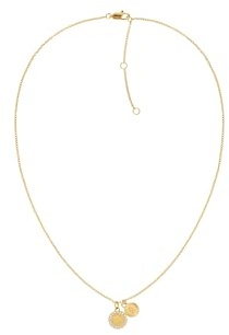 Tommy Hilfiger Jewelry Halskette mit Anhänger für Damen In Gelbgold verziert mit Kristallen - 2780902