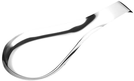 Poggiamestolo in acciaio inox, organizer per cucchiaio, poggia cucchiaio per piano cottura, spatola, mestolo, utensili, lavabile in lavastoviglie, porta cucchiaio in acciaio inox, ampio supporto per