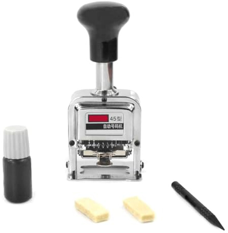 Nummeriermaschine Automatische Nummeriermaschine Nummeriercode Page Nummeriermaschine Digitales Siegel Büro